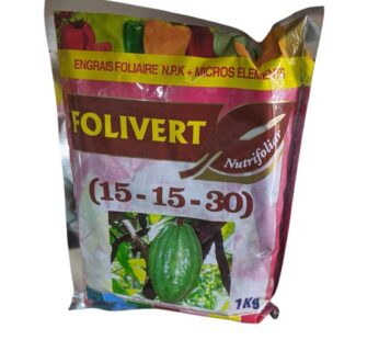 Engrais Foliaire FOLIVERT 15-15-30 (1kg)
